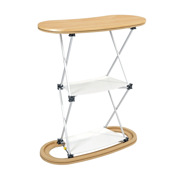 Seg Pop-Up Counter 1X2 Frame-With-Shelves